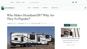 Who Makes Heartland RV? Why Are They So Popular? - Outdoorbits - heartland rv manufacturer