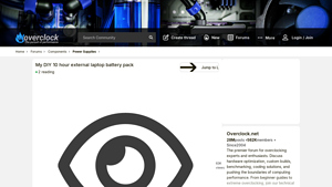 My DIY 10 hour external laptop battery pack - Overclock.net - laptop battery bulk