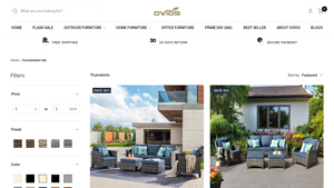 Outdoor Conversation Sets | Premium Patio Sets - Ovios Furniture - patio conversation sets factory
