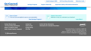 OxyContin® (oxycodone HCl) Extended-Release Tablets | Official Site for ... - oxycontin manufacturer