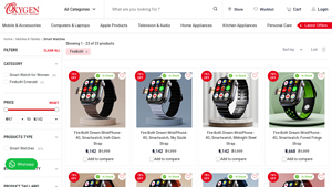 Buy Smartwatches Online at the Best Price in India - Oxygen Digital - smart watch fire boltt company