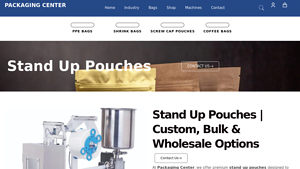 Stand Up Pouches - pcs - Packaging Center - stand up pouches bulk
