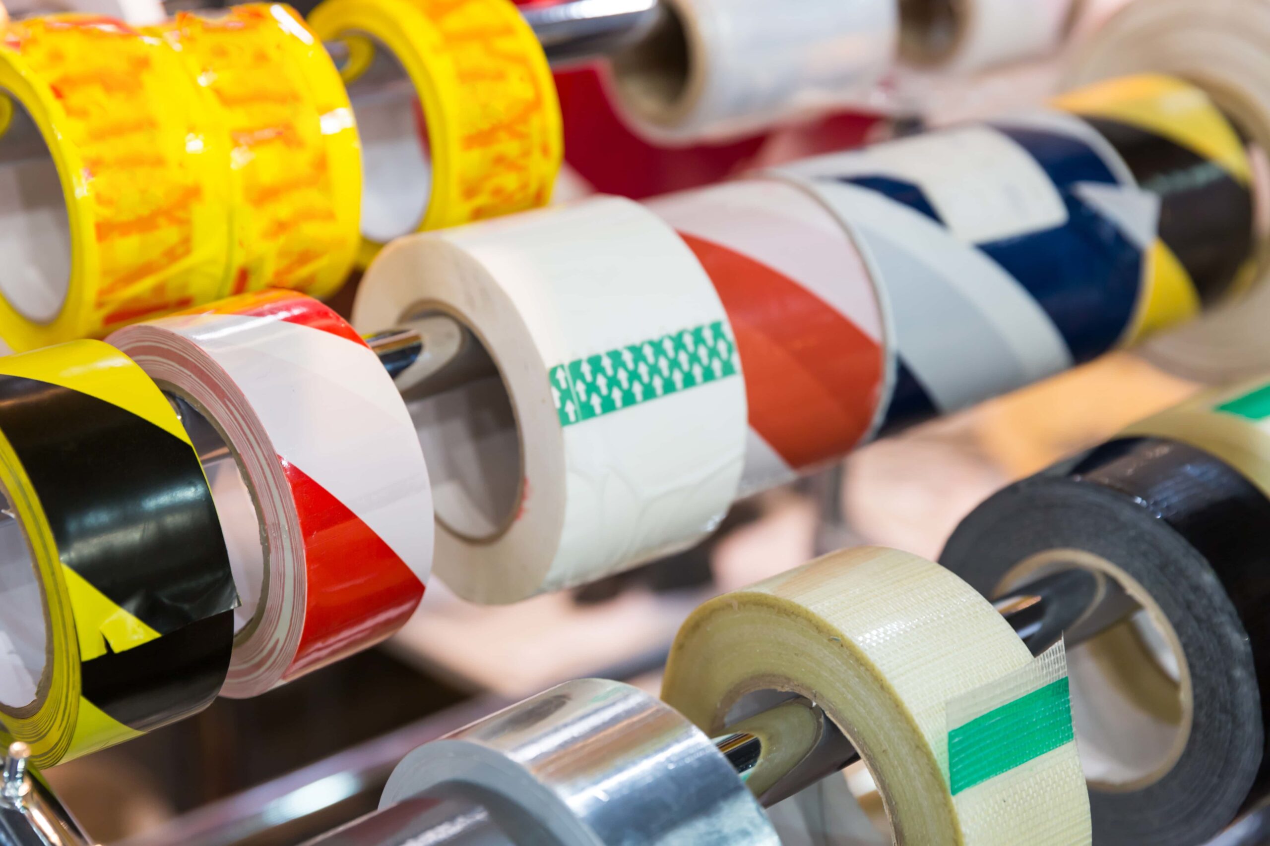 A relevant stock photo of packing tape manufacturer in a typical setting.