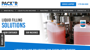Liquid Filling Solutions | Liquid Filling Machine Manufacturer | PACK'R USA - filling machine manufacturer