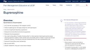 Buprenorphine - Pain Management Education at UCSF - suboxone manufacturer