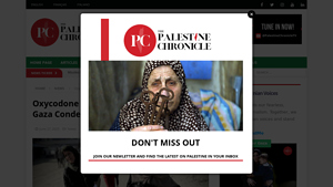 Oxycodone Discovered in Aid Flour Bags, Gaza Condemns 'Heinous Crime' - oxycodone manufacturer