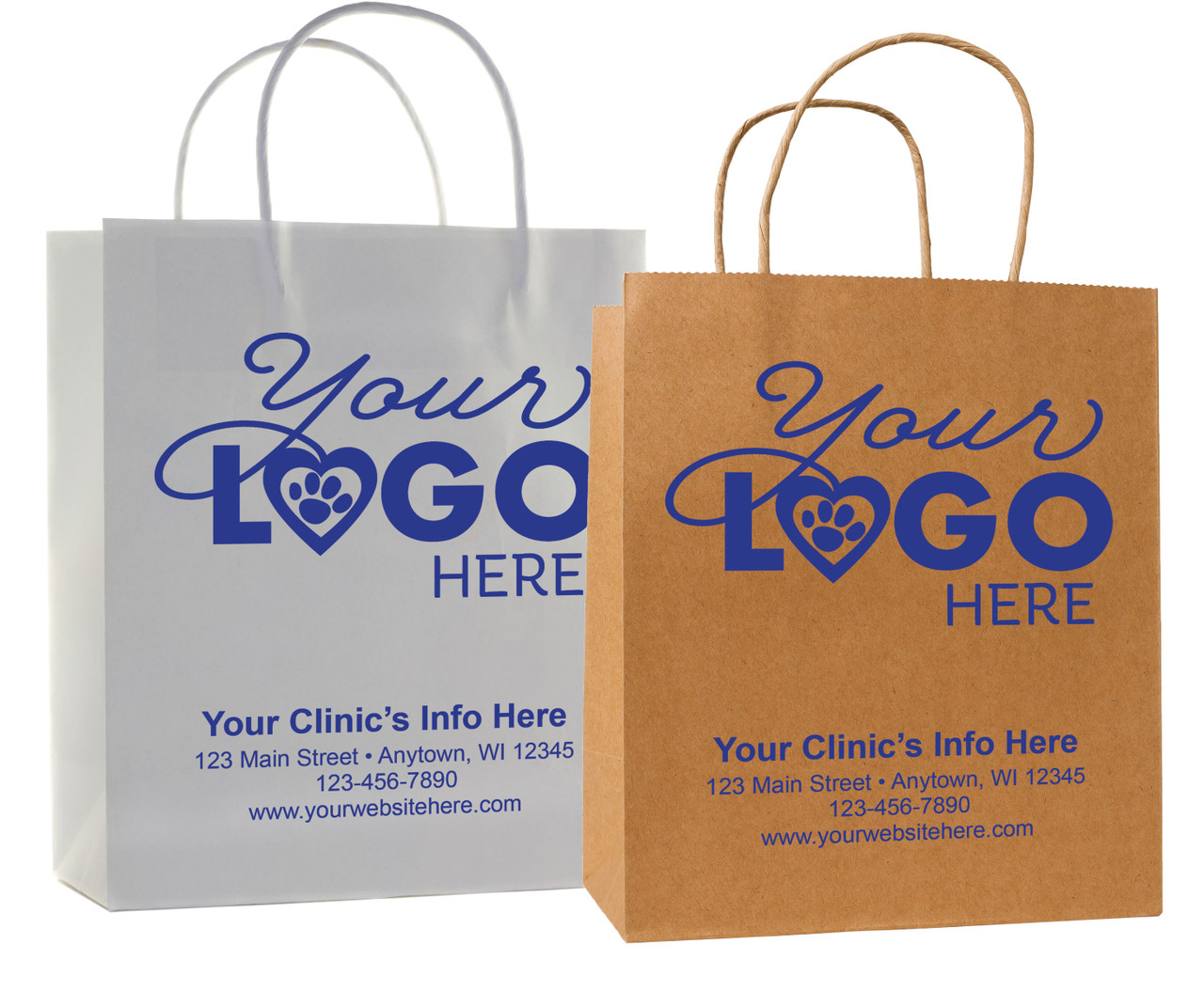 A relevant stock photo of paper bag supplier in a typical setting.