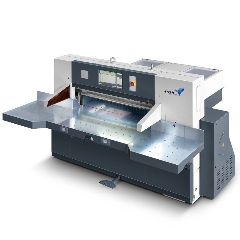 A relevant stock photo of paper cutting machine china in a typical setting.