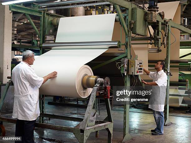 A relevant stock photo of paper manufacturer in a typical setting.