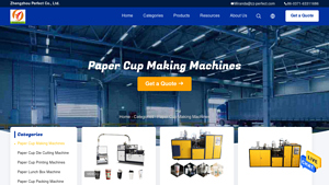 Paper Cup Making Machines - paper cup machine factory