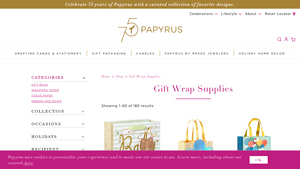 Gift Wrap Supplies - Papyrus - gift wrapping paper bulk