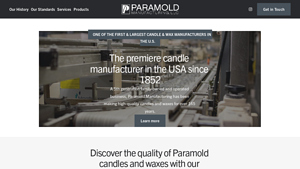 Paramold | The Premier Candle Manufacturer since 1852 - candle manufacturer