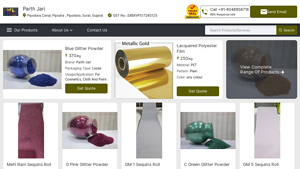 Manufacturer of Glitter Powder & Polyester Film by Parth Jari, Surat - glitter manufacturer