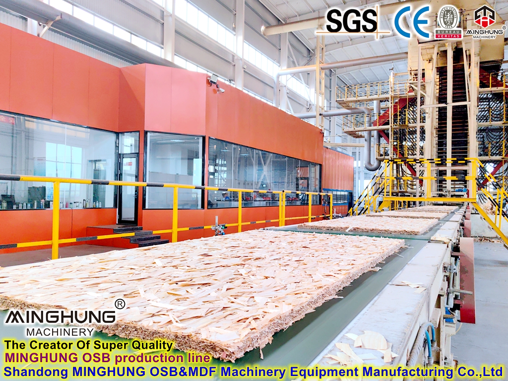 A relevant stock photo of particleboard manufacturer in a typical setting.
