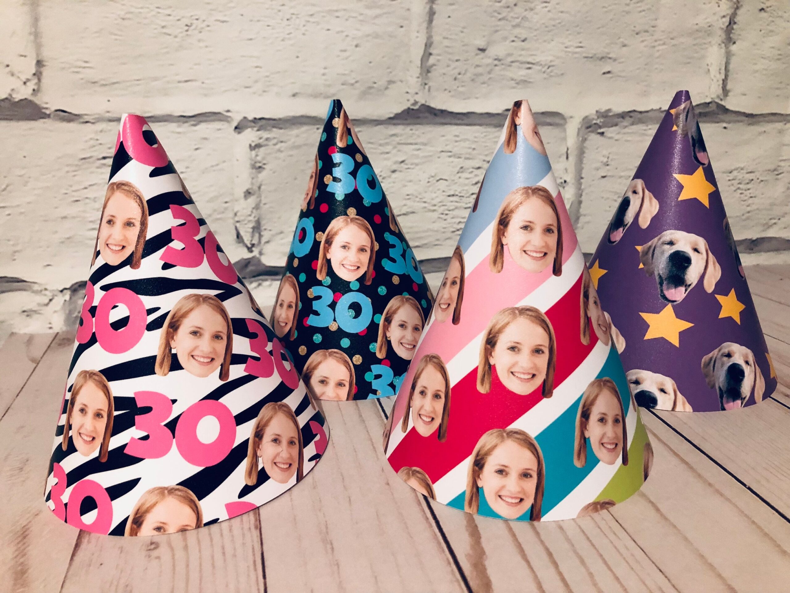 A relevant stock photo of party hat custom in a typical setting.