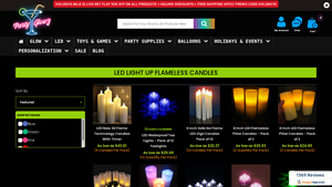LED Light Up Flameless Candles Bulk | PartyGlowz.com - led candle bulk