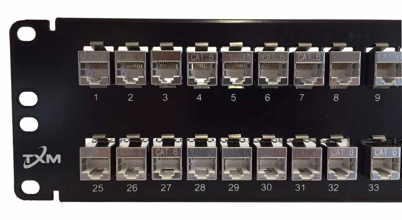 A relevant stock photo of patch panel manufacturer in a typical setting.