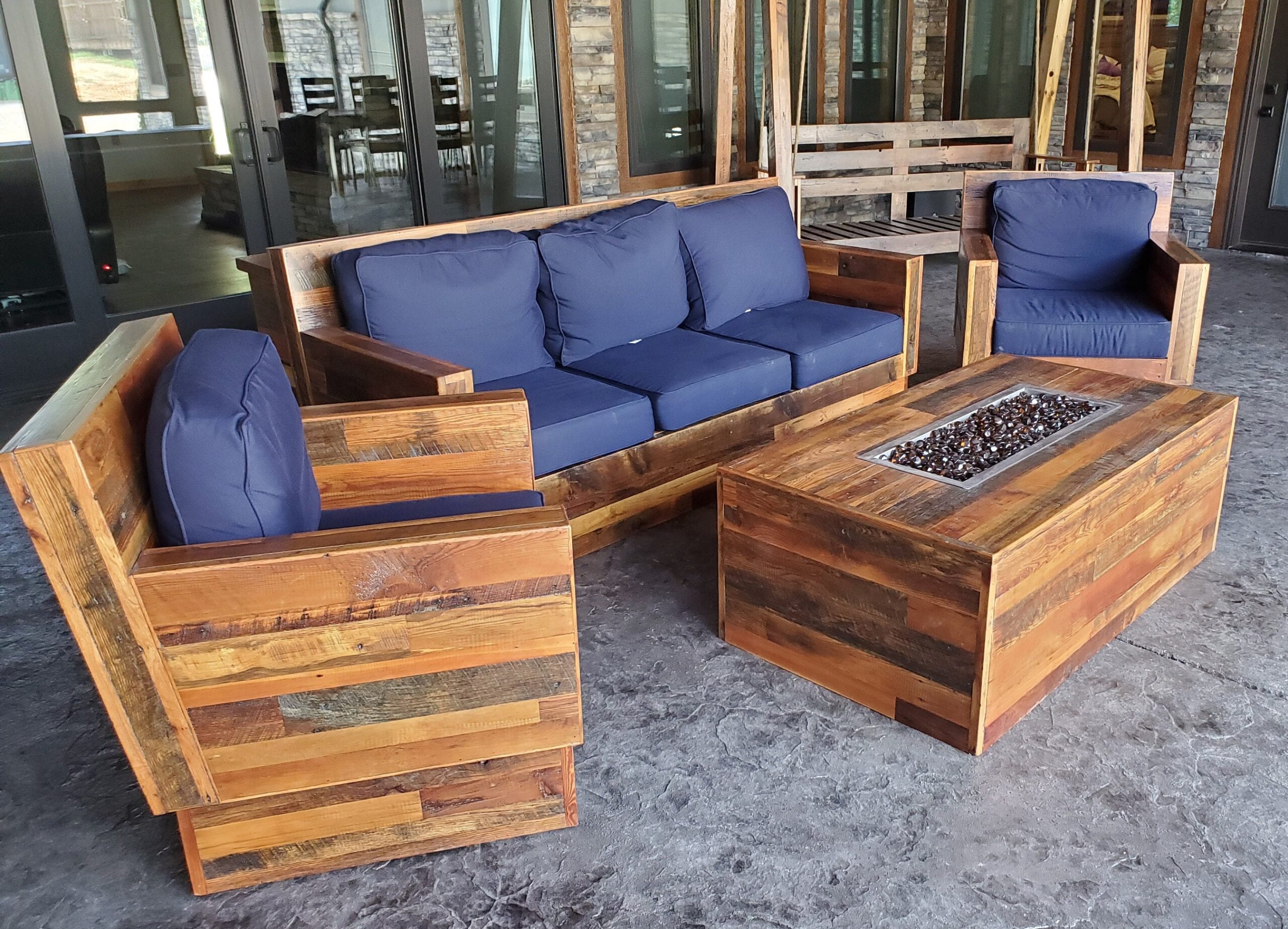 A relevant stock photo of patio furniture custom in a typical setting.