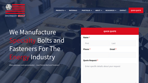 Patriot Bolt And Fastener: USA Specialty Bolt & Nut Company - fastener manufacturer