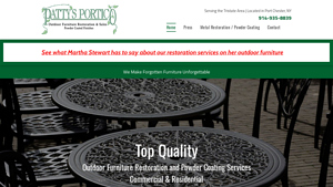 Patty's Portico Outdoor Furniture Restoration Port Chester - furniture restoration company