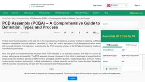PCB Assembly (PCBA) - A Comprehensive Guide to Definition, Types and ... - printed circuit board assembly manufacturer