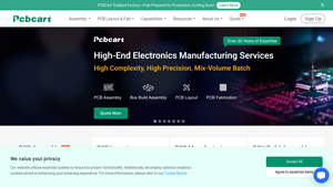 PCBCart: PCB Manufacturing and Assembly Services All in One Place - pcb assembly factory