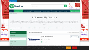 Printed Circuit Board Assembly (PCBA) Directory - pcb board assembly factory