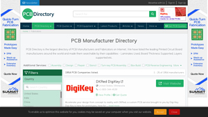 Printed Circuit Board (PCB) Manufacturer Directory - pcb manufacturing factory