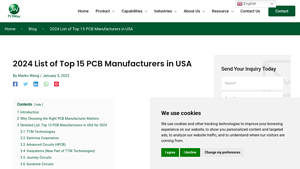 2024 List of Top 15 PCB Manufacturers in USA - pcb manufacturer united states