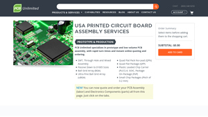 USA Printed Circuit Board Assembly Services - PCB Unlimited - printed circuit board assembly factory