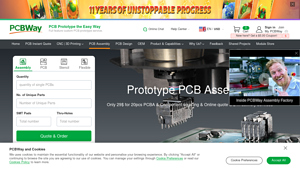 Surface Mount SMT PCB Assembly Service - PCBWay - printed circuit board assembly factory