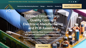 Printed Circuits Corp | Swift, Turnkey Contract Electronic ... - printed circuit board assembly factory