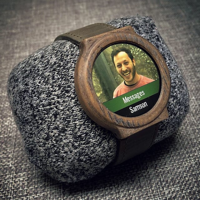 A relevant stock photo of pebble watch custom in a typical setting.
