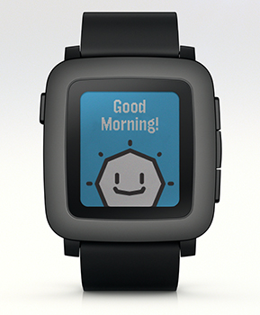 A relevant stock photo of pebble watch custom in a typical setting.