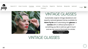 Retro & Vintage Glasses | Restored & Deadstock Frames - vintage glasses company