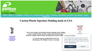 Peliton - Custom Plastic Injection Molding made in USA - mold manufacturer