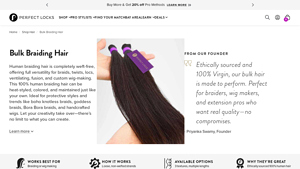 Bulk Braiding Hair - Perfect Locks - synthetic hair bulk