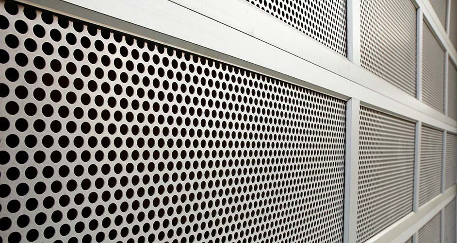 A relevant stock photo of perforated metal supplier in a typical setting.
