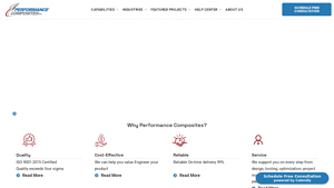 Home - Performance Composites Inc. - fiberglass manufacturer
