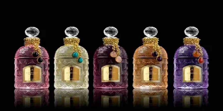 A relevant stock photo of perfume bottle manufacturers in a typical setting.