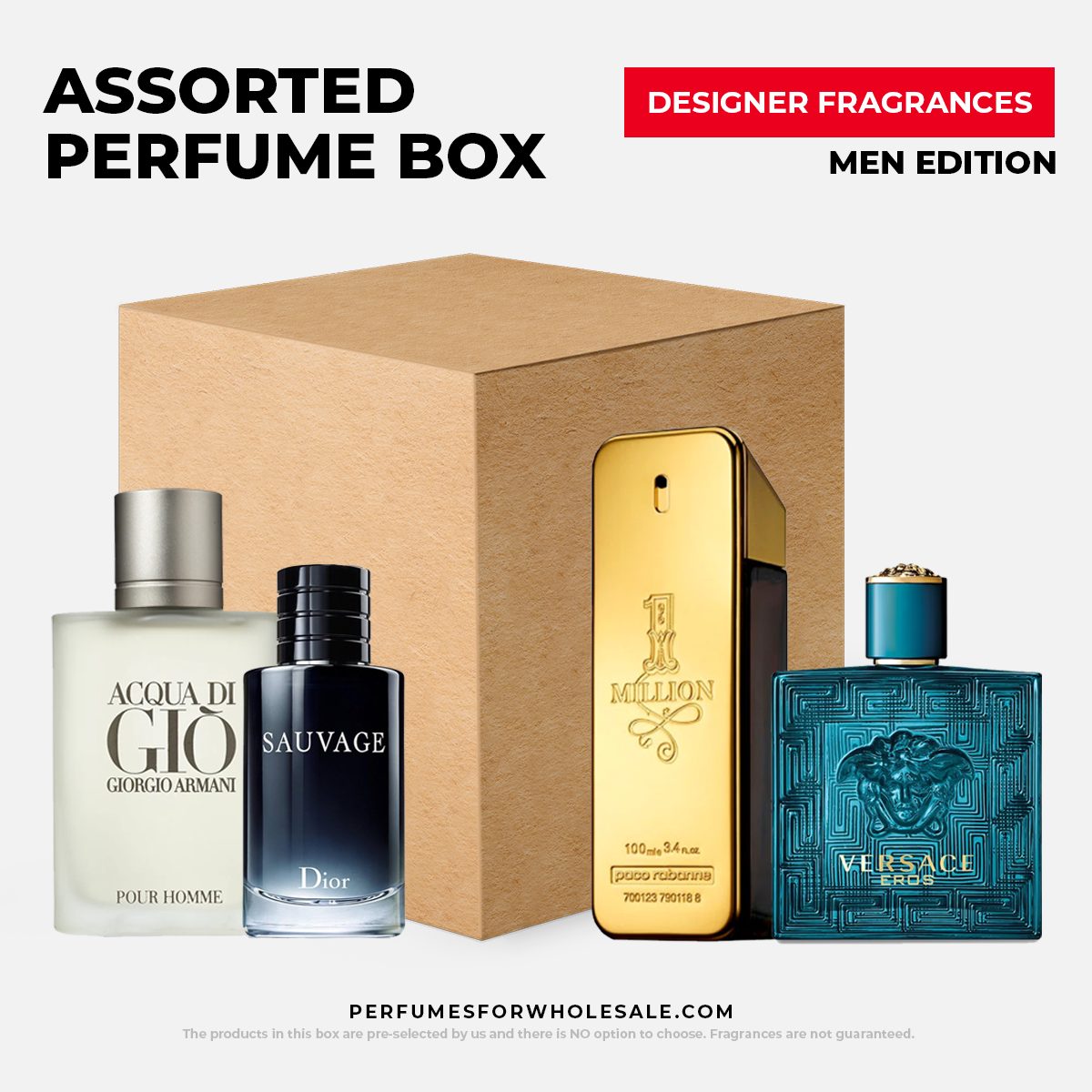 A relevant stock photo of perfume supplier in a typical setting.