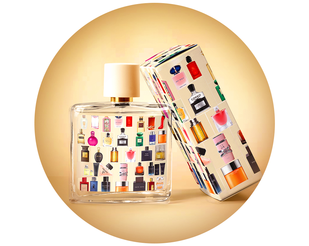 A relevant stock photo of perfume supplier in a typical setting.