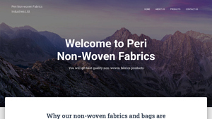 Peri Non-woven Fabrics Industries Ltd. - Leading Non-Woven Fabrics ... - fabric product manufacturer
