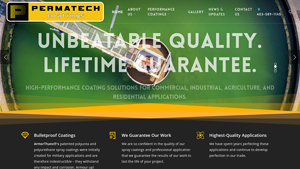 Permatech - Professional Spray-On Polyurea & Polyurethane Coatings - polyurethane manufacturer armorthane