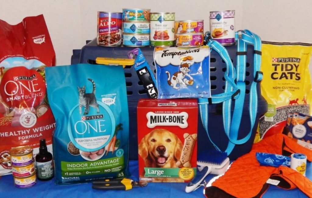 A relevant stock photo of pet supplies supplier in a typical setting.