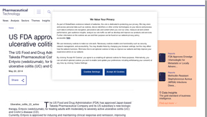 US FDA approves Takeda's Entyvio to treat ulcerative colitis and Crohn ... - entyvio manufacturer