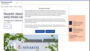 Novartis' ribociclib approved in Canada for early breast cancer - kisqali manufacturer