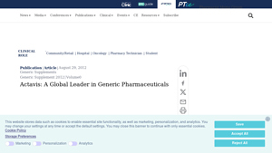 Actavis: A Global Leader in Generic Pharmaceuticals - actavis drug manufacturer