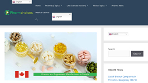 List of Top Vitamins and Supplement Manufacturers in Canada ... - best vitamin manufacturer