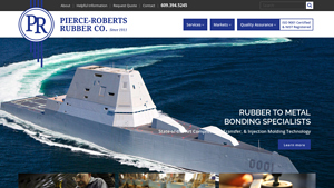 Custom Rubber Parts Manufacturer - Pierce Roberts - rubber parts manufacturer